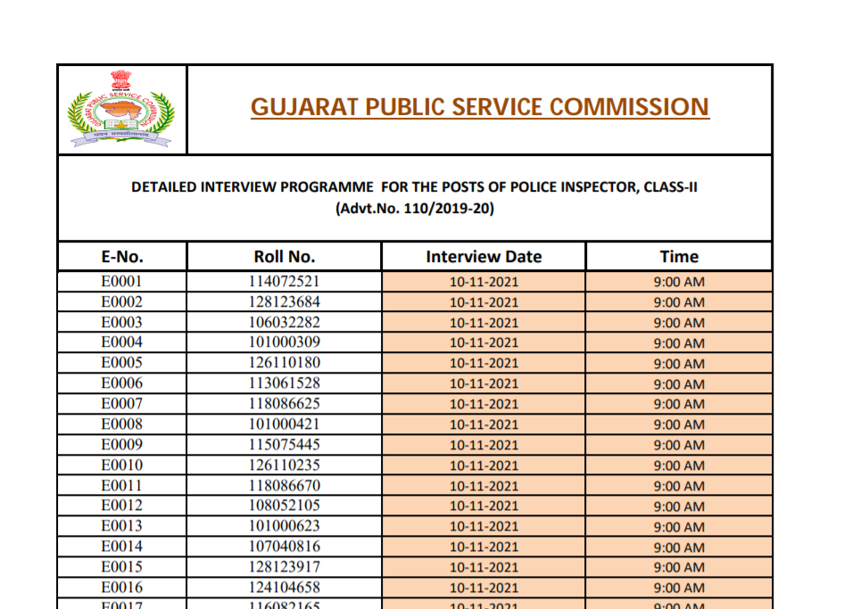 gpsc police inspector interview programme 2021.png